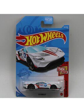 Hot Wheels 17 Ford GT White 2021 Then And Now 7/10 164/250
